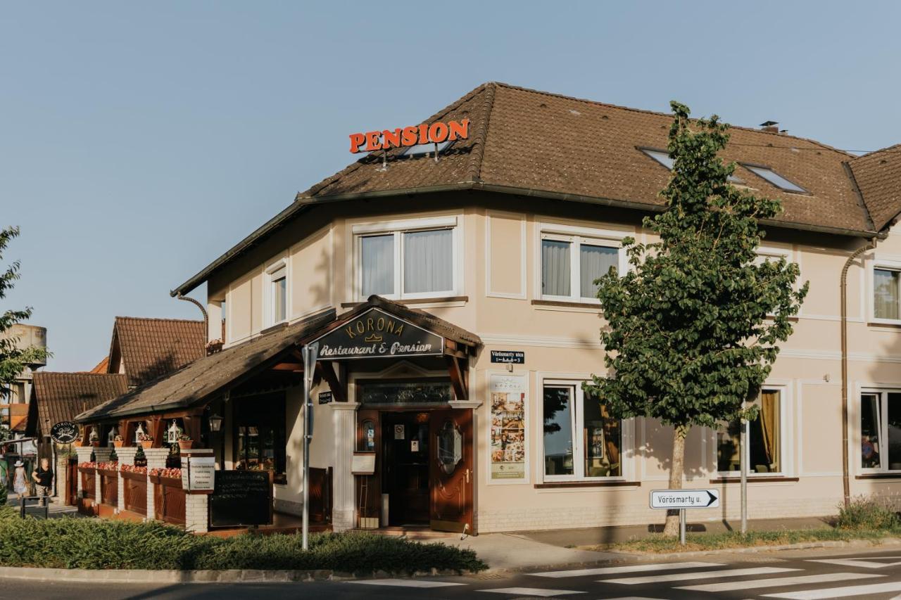 Korona Pension And Restaurant Hévíz Exterior foto